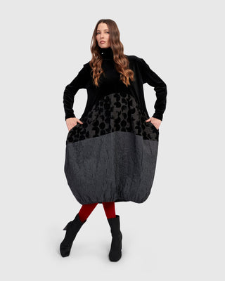 Alembika Vanta Cocoon Dress, Mix - Statement Boutique