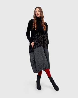 Alembika Vanta Cocoon Dress, Mix - Statement Boutique