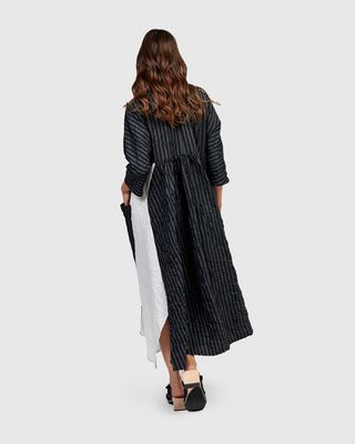 Alembika Urban Contrast Pocket Dress, Mono - Statement Boutique