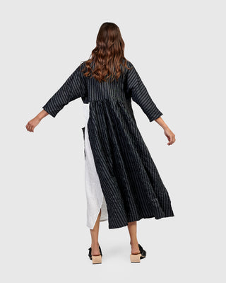 Alembika Urban Contrast Pocket Dress, Mono - Statement Boutique