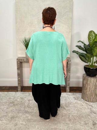 Pocket Accent Top, Caribbean