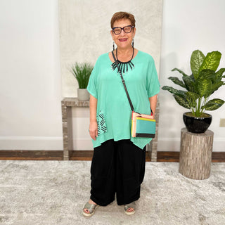 Pocket Accent Top, Caribbean