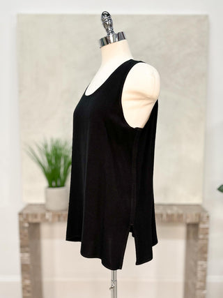 Dairi Imports Solid Tank Top, Black - Statement Boutique
