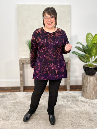 Aurora Smoke Lola Top, Violet