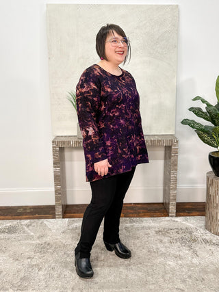 Aurora Smoke Lola Top, Violet