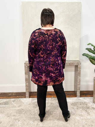 Aurora Smoke Lola Top, Violet