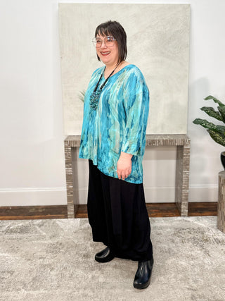 Aurora Tess Top, Turquoise