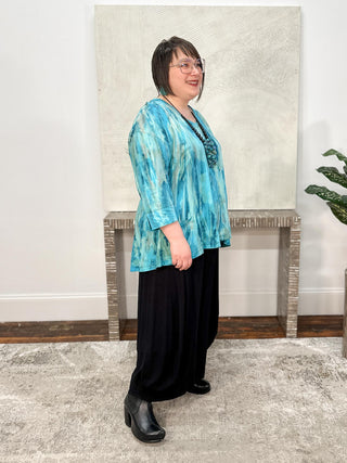 Aurora Tess Top, Turquoise