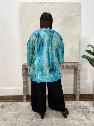 Aurora Tess Top, Turquoise