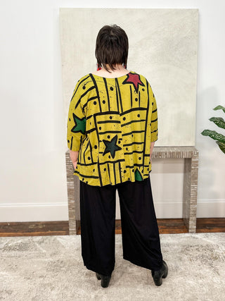 Pop Art Greta Top, Pea