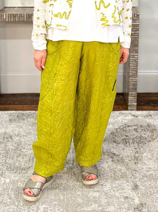 Dress To Kill Double Pocket Pant, Kiwi Crush - Statement Boutique