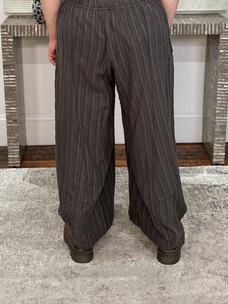 Fly Pant, Putty Mustard Stripe