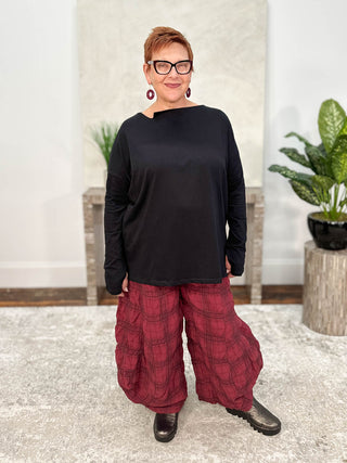 Dress To Kill Fly Pant, Red Plaid Flannel - Statement Boutique