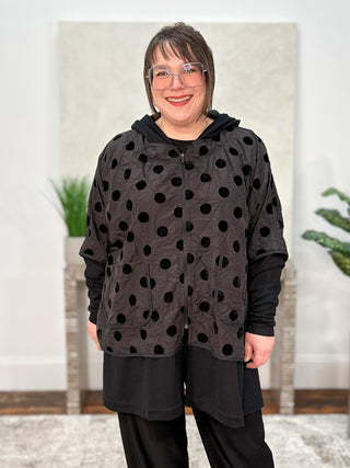Diva Tunic Jacket, Black