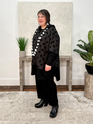 Diva Tunic Jacket, Black