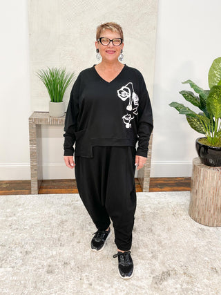 Gershon Bram Daddi Pant, Black - Statement Boutique