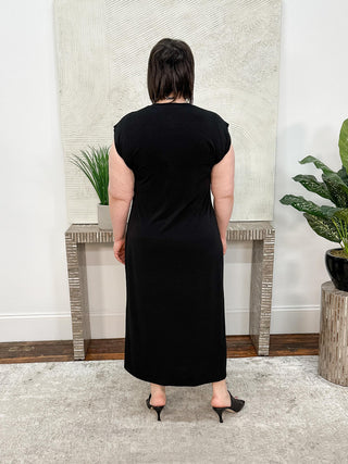 Gershon Bram Moon Dress, Black - Statement Boutique