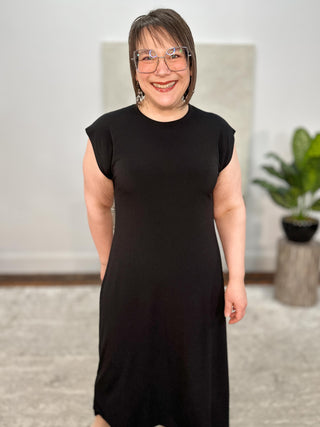Gershon Bram Moon Dress, Black - Statement Boutique
