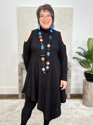 Amarylis Tunic, Black