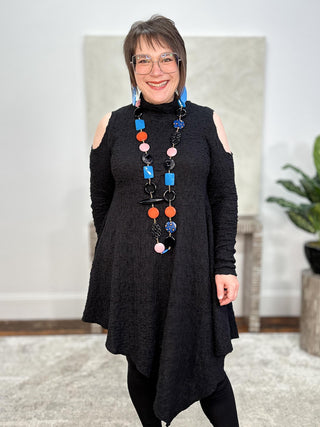 Amarylis Tunic, Black