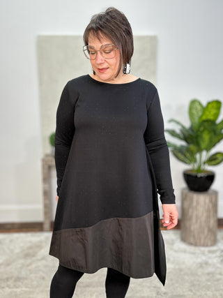 Asparagus Tunic, Black