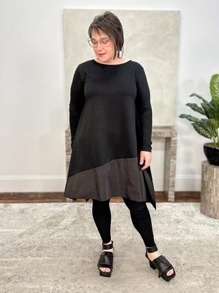 Asparagus Tunic, Black