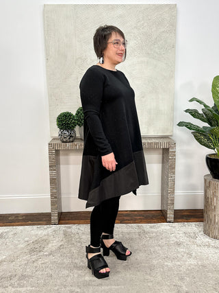 Asparagus Tunic, Black