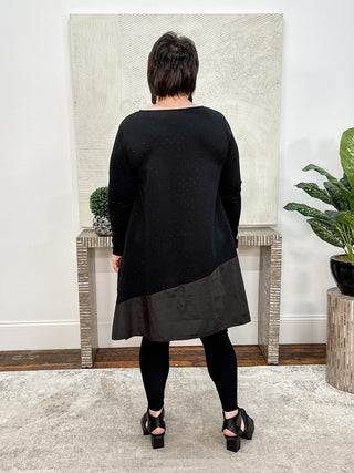 Asparagus Tunic, Black