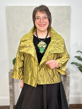 Ficus Jacket, Gold