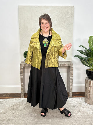 Ficus Jacket, Gold