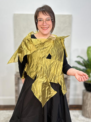 Squares Top, Gold