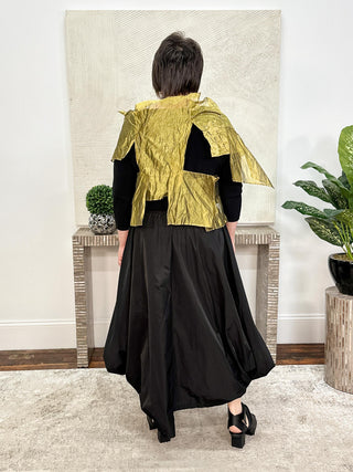 Squares Top, Gold