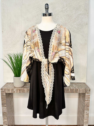 IPNG Paper Dolls Kimono Blouse, Oatmilk - Statement Boutique
