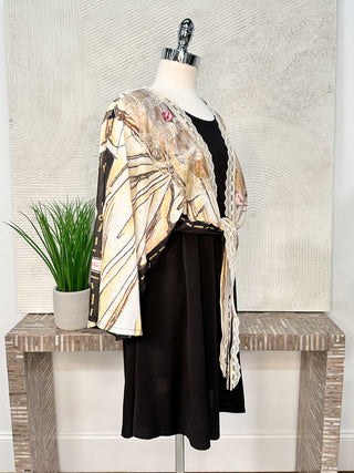 IPNG Paper Dolls Kimono Blouse, Oatmilk - Statement Boutique