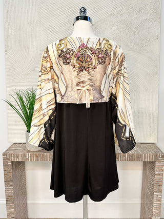 IPNG Paper Dolls Kimono Blouse, Oatmilk - Statement Boutique