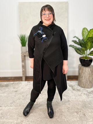 Adonis Waistcoat, Black