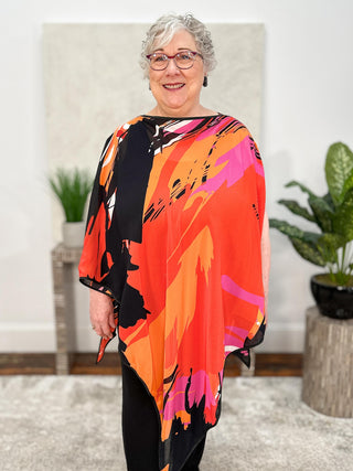 Glinka Tunic, Black Multi
