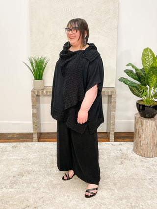 Igor Dobranic Lea Top, Black - Statement Boutique