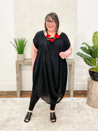 Igor Dobranic Lu Tunic, Black - Statement Boutique