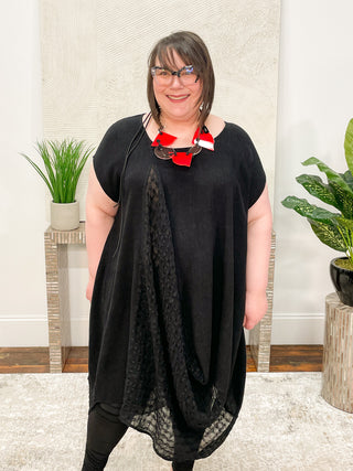 Igor Dobranic Lu Tunic, Black - Statement Boutique