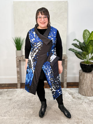 Odyssey Waistcoat, Black Multi