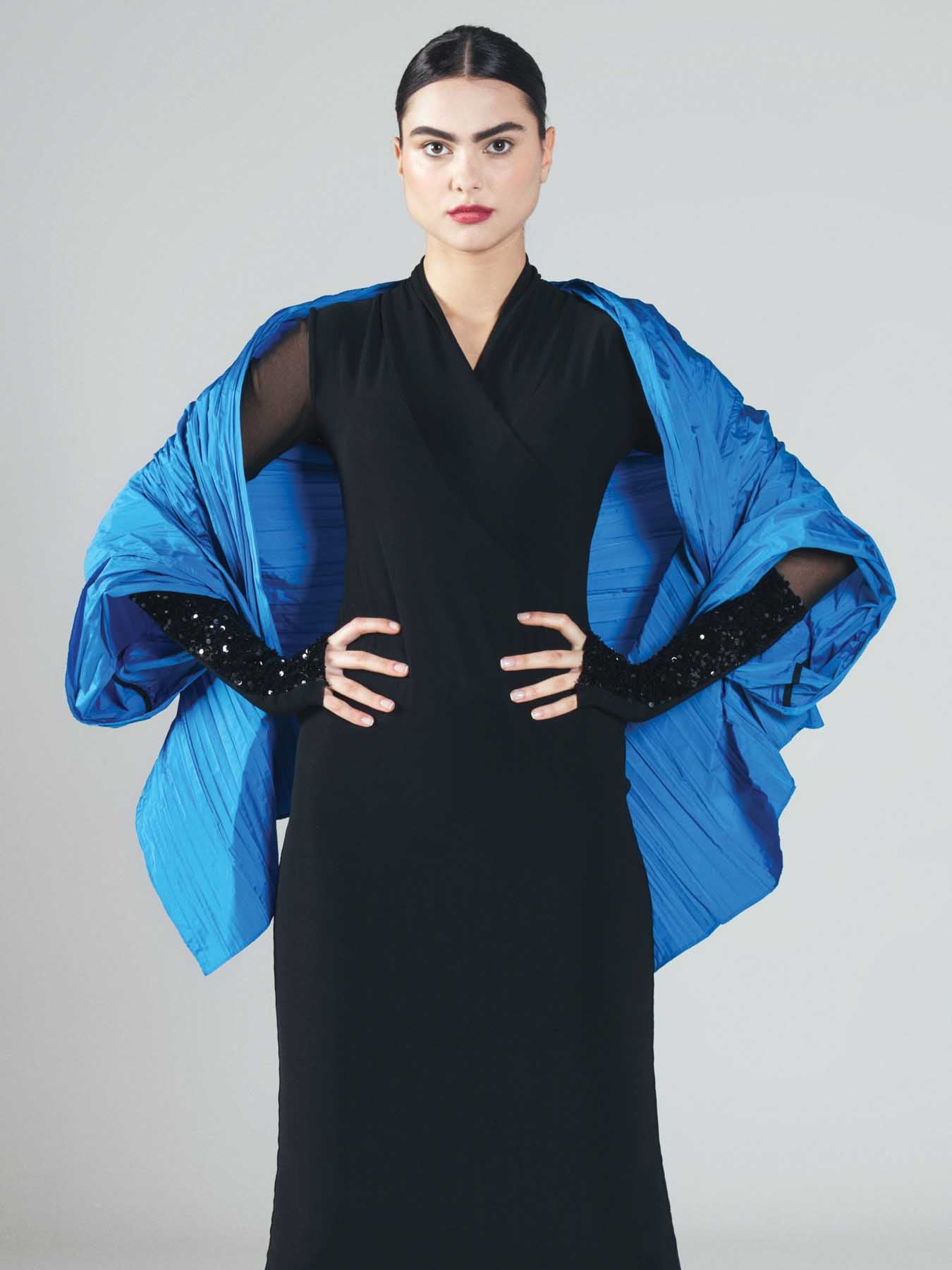 Igor Dobranic Philippines Kimono, Blue - Statement Boutique