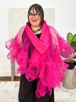 Stradivarius Scarf, Pink