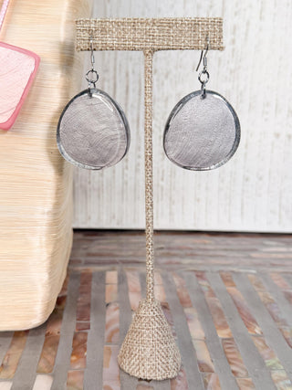International Durus Jewelry Sets Multi Station Resin Necklace & Earrings Set, Grey/Pink - Statement Boutique