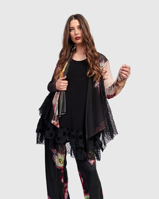 Alembika U.S. Thora Sleeveless Tunic Top, Black - Statement Boutique