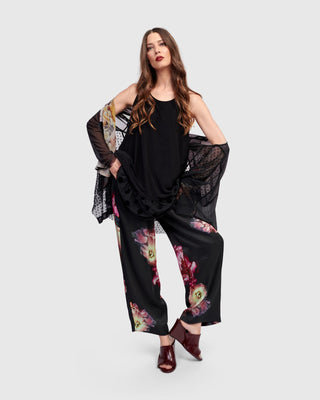 Alembika U.S. Thora Sleeveless Tunic Top, Black - Statement Boutique