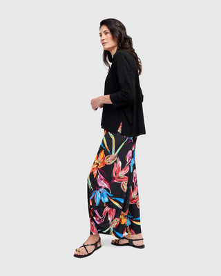 Flower Print Punto Pant, Bloom