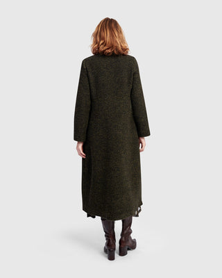 Urban Tash Long Coat, Khaki