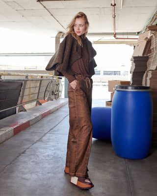 Alembika Python Wide Leg Stretch Jeans, Boa - Statement Boutique