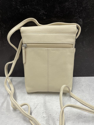 Jeff Lieb Total Design Jewelry Embellished Flap Crossbody Bag, Bone - Statement Boutique